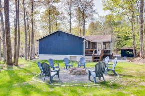 Bright Pocono Lake Home with Community Amenities!
